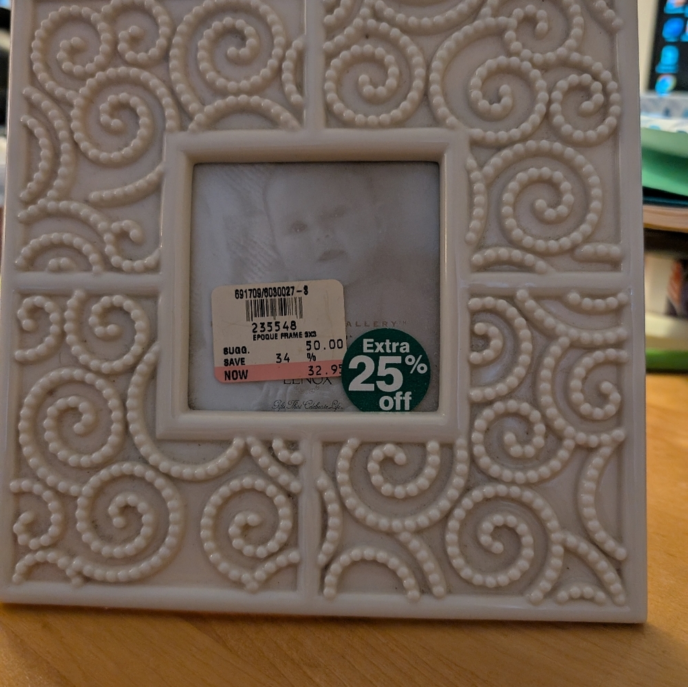 Lenox square picture frame